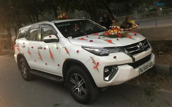 Fortuner New Gen Wedding Car Delhi