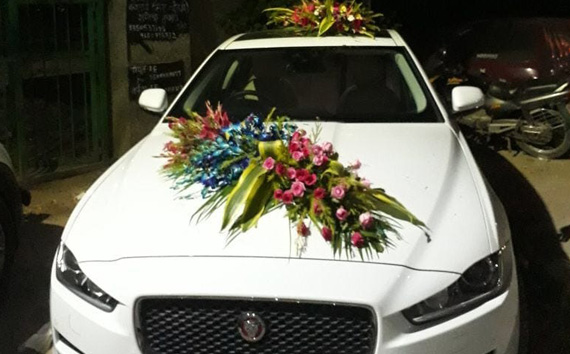 Jaguar Car For Wedding