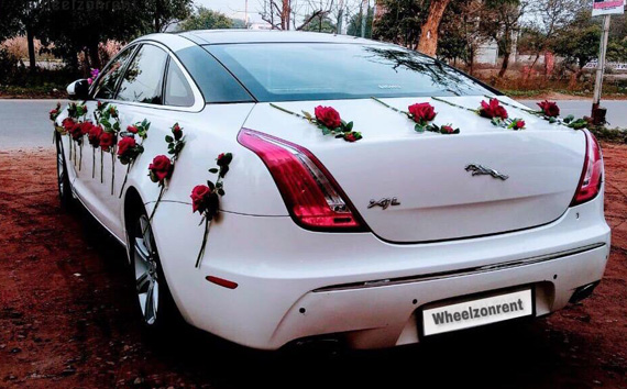 Jaguar XJL Wedding Car Hire Delhi